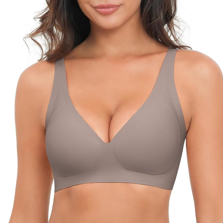 Seamless Jelly Push-Up Bra