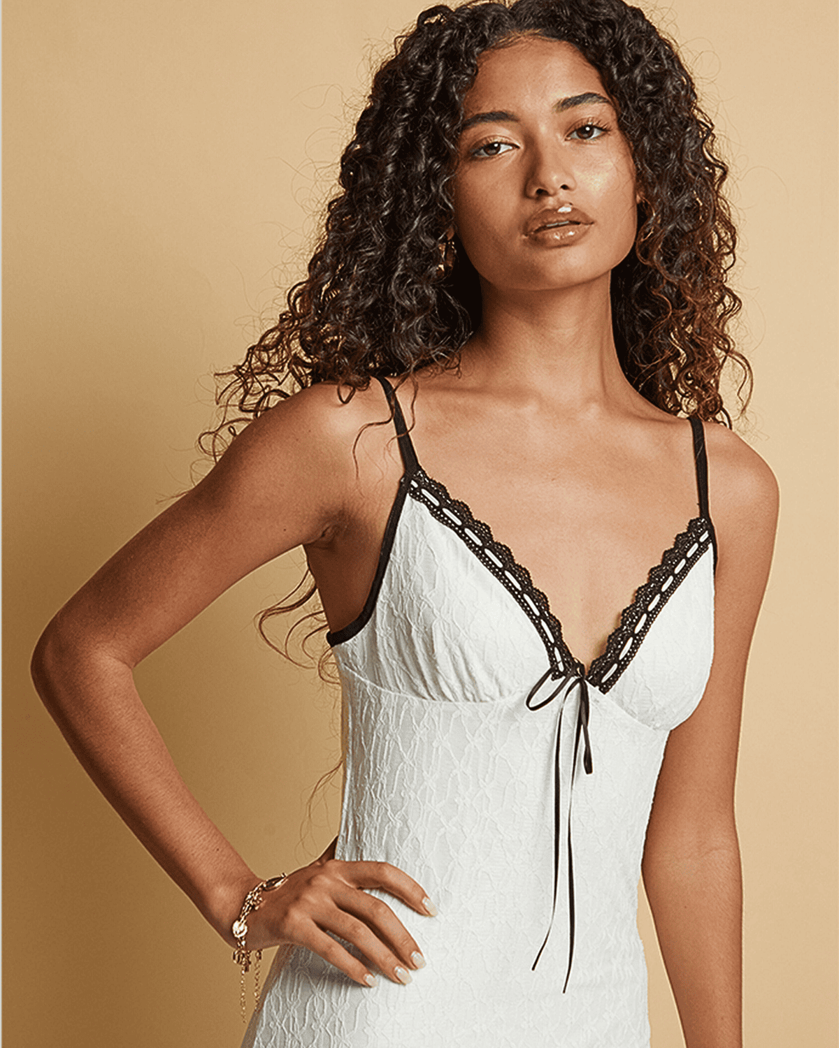 White Coco Mini Dress