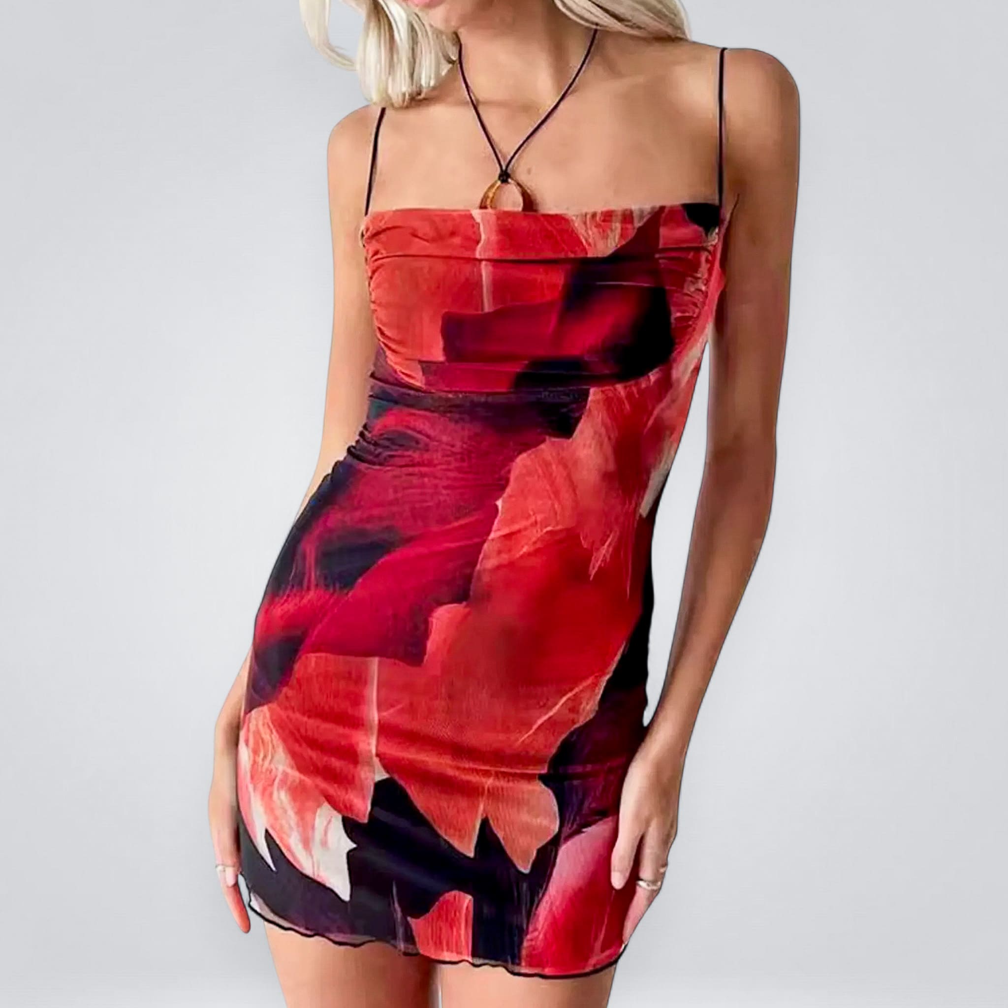 Crimson Affair Dress